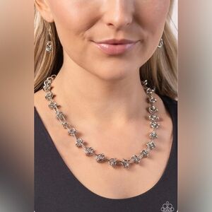 Knotted Kickoff Silver Necklace